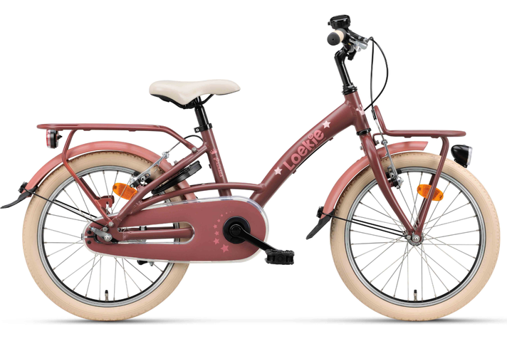 Loekie Prinses 18 Inch Meisjesfiets 2023  
