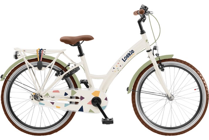 Loekie Superstar 20 inch Meisjesfiets 2026  