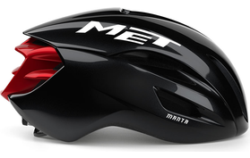 MET Manta Mips Racefiets Helm Zwart / Rood  