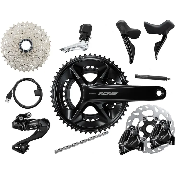 Shimano 105 DI2 R7100 groepset  