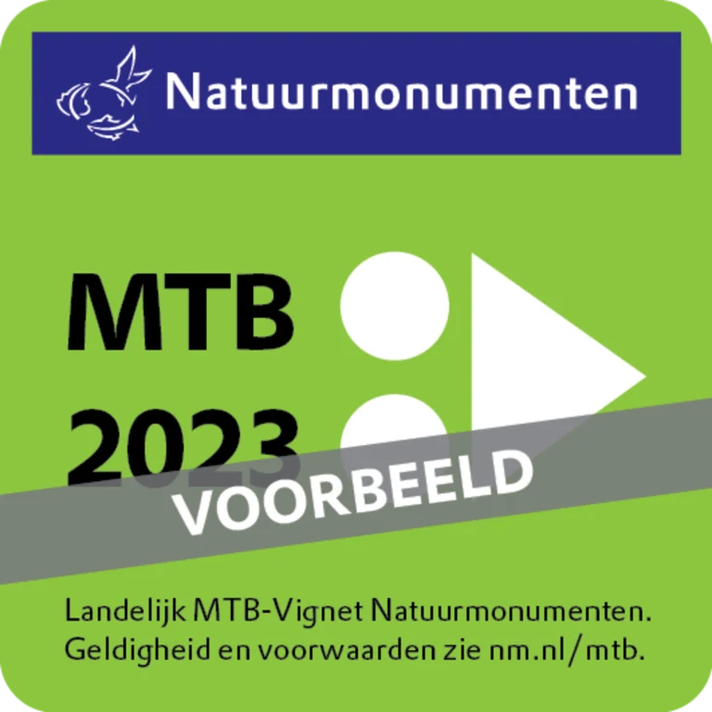 12GO Mountainbike Vignet Natuurmonumenten 2023  