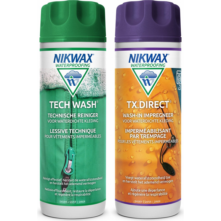 Nikwax Tech Wash & TX Direct Bundel  