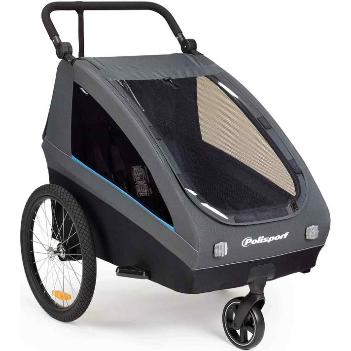 Polisport Kids Trailer 2-in-1 Fietskar  