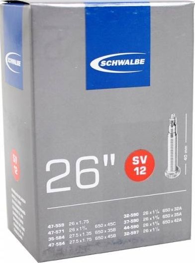 Schwalbe SV12 26'' Presta Binnenband  