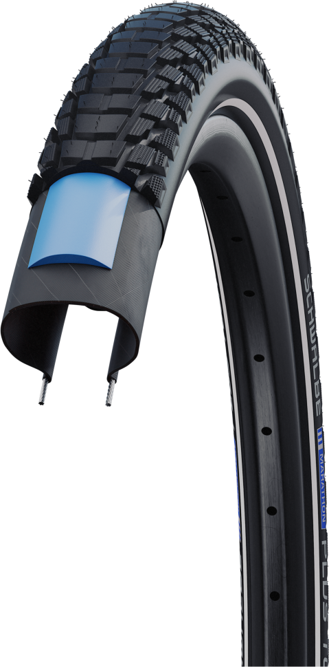 Schwalbe Marathon Plus Tour Performance Draad Stadsfiets Buitenband  