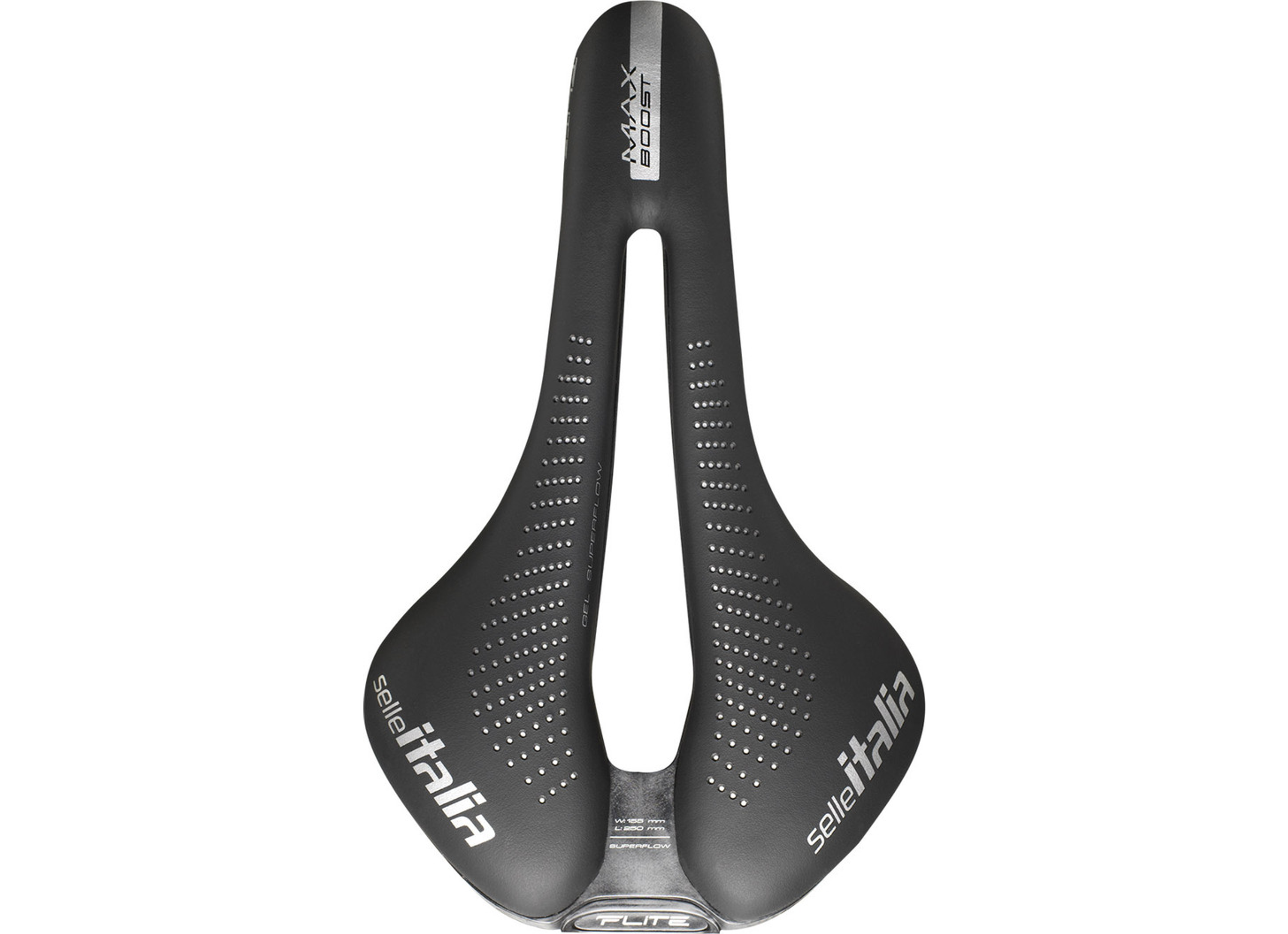 Selle Italia Max Flite Boost TI316 Gel Superflow Zadel | 12GO Biking