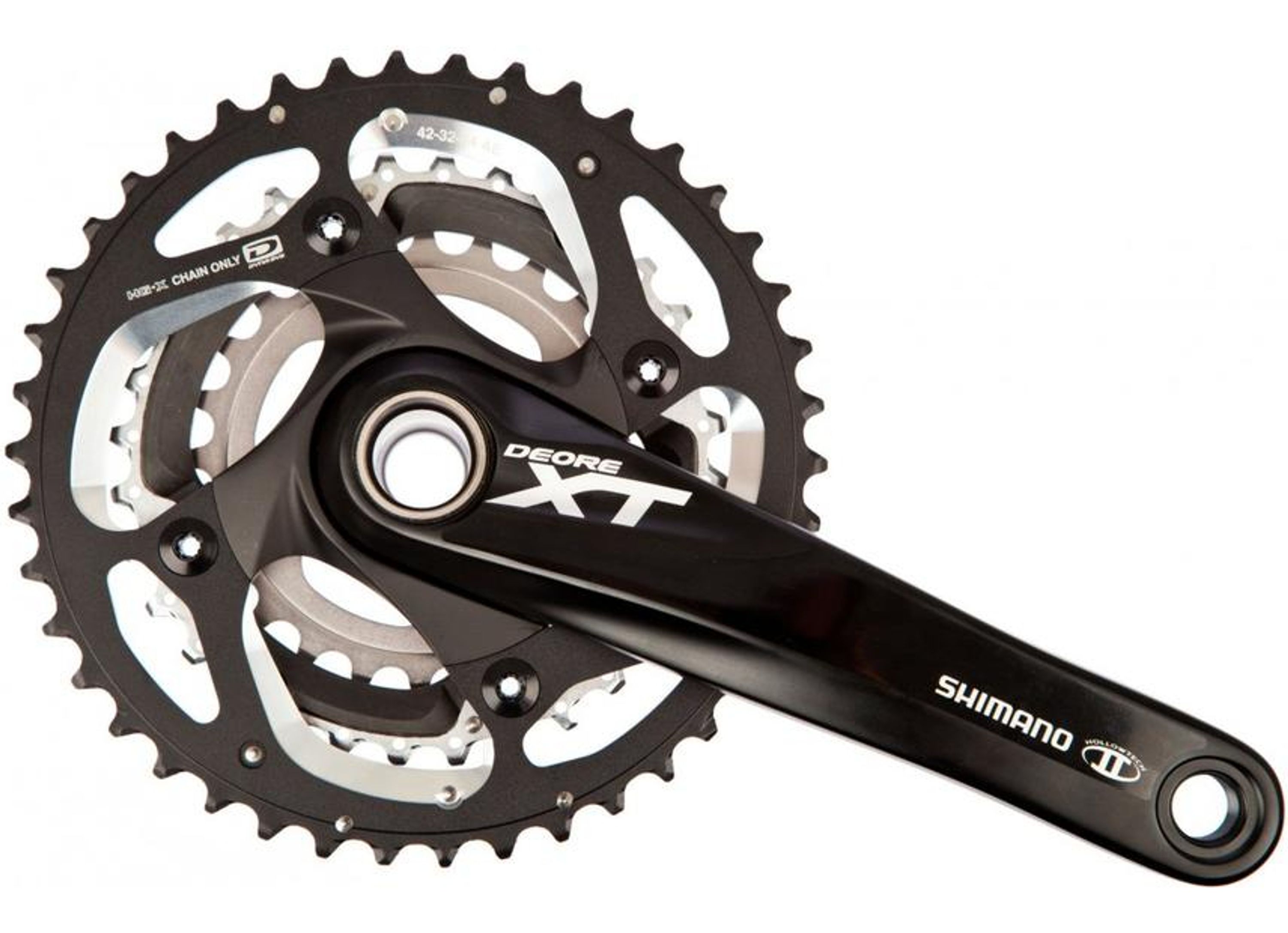 Shimano Deore XT FC-M780 Triple 10-Speed Crankstel | 12GO Biking