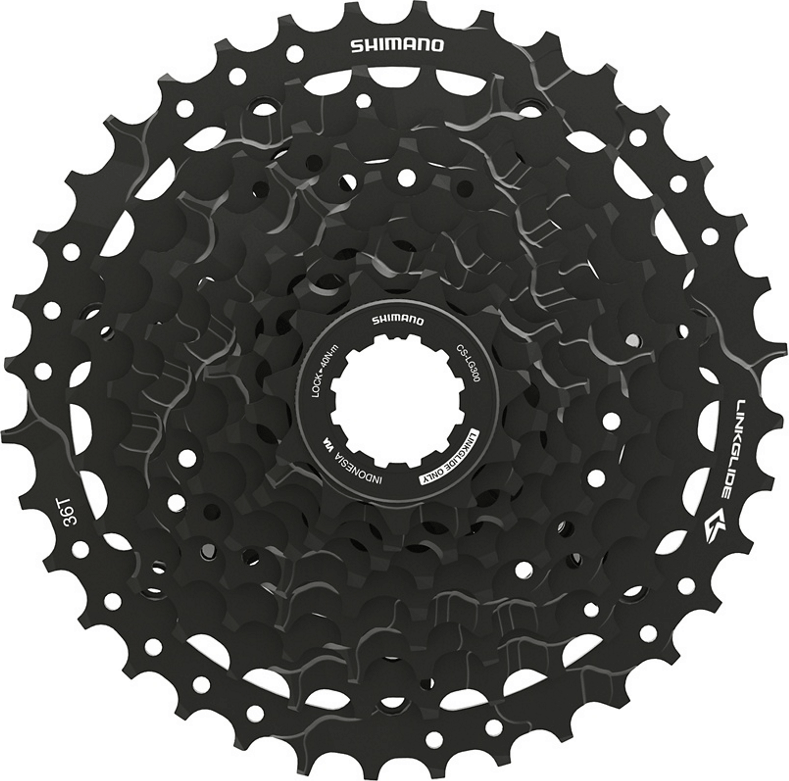 Shimano Cues LG300 LinkGlide 9-speed Cassette  
