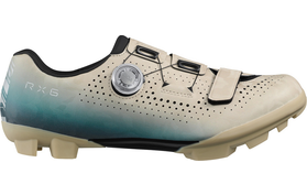 Shimano RX600 Gravelbikeschoenen Beige / Blauw  