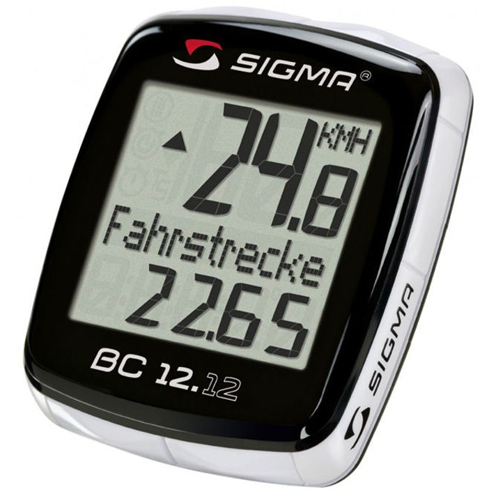 Sigma BC 12.12 Fietscomputer Bedraad  