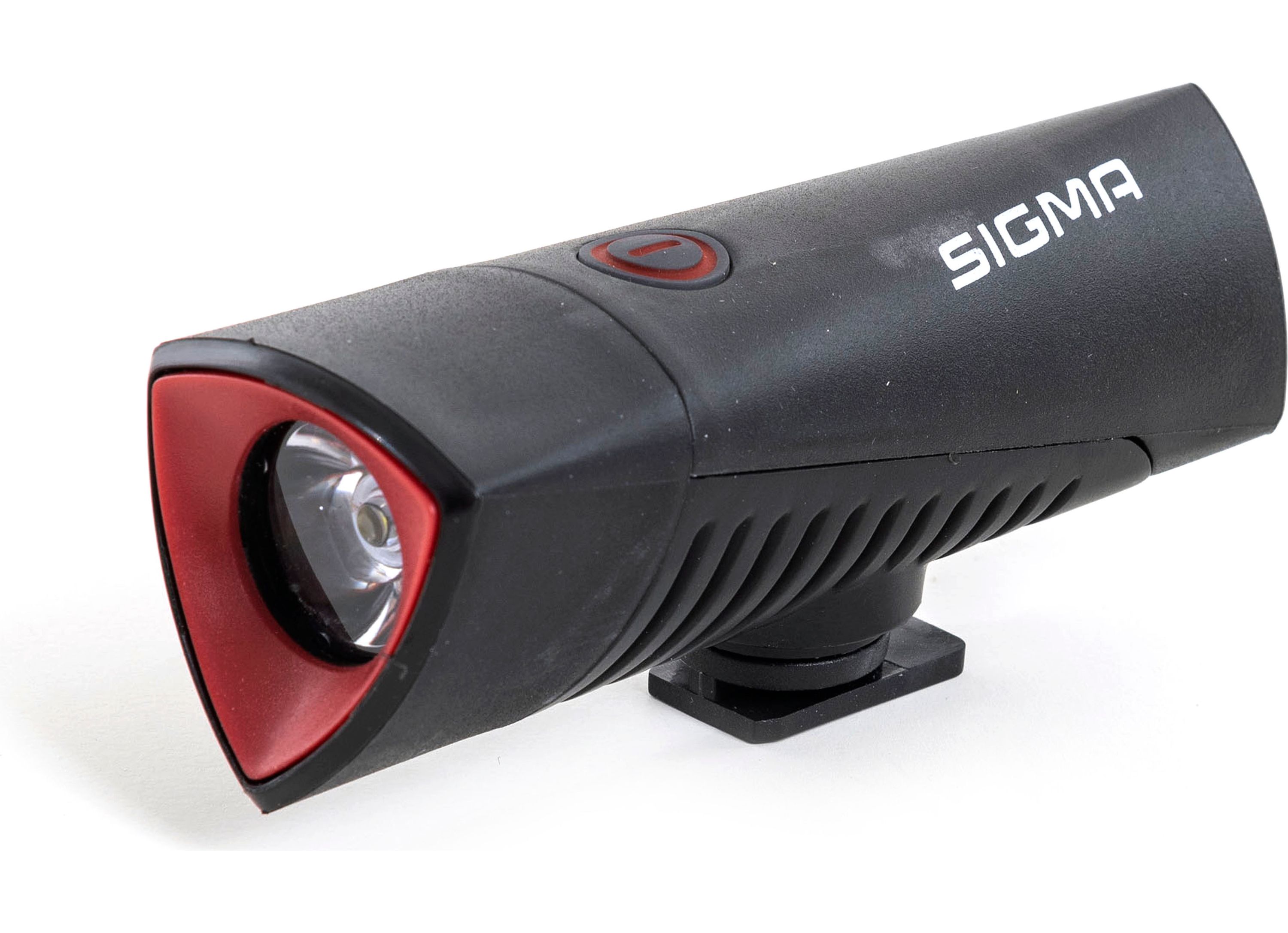 SIGMA Buster 1600 | Koplamp met 1600 lumen | Oplaadbare koplamp met 6 lichtstanden | Uitstekend lichtbeeld dankzij de innovatieve dubbele Osram LED-lens | Kleur: Zwart