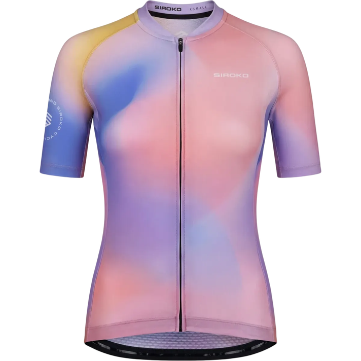 Siroko M2 NRC Purple Fietsshirt Dames  