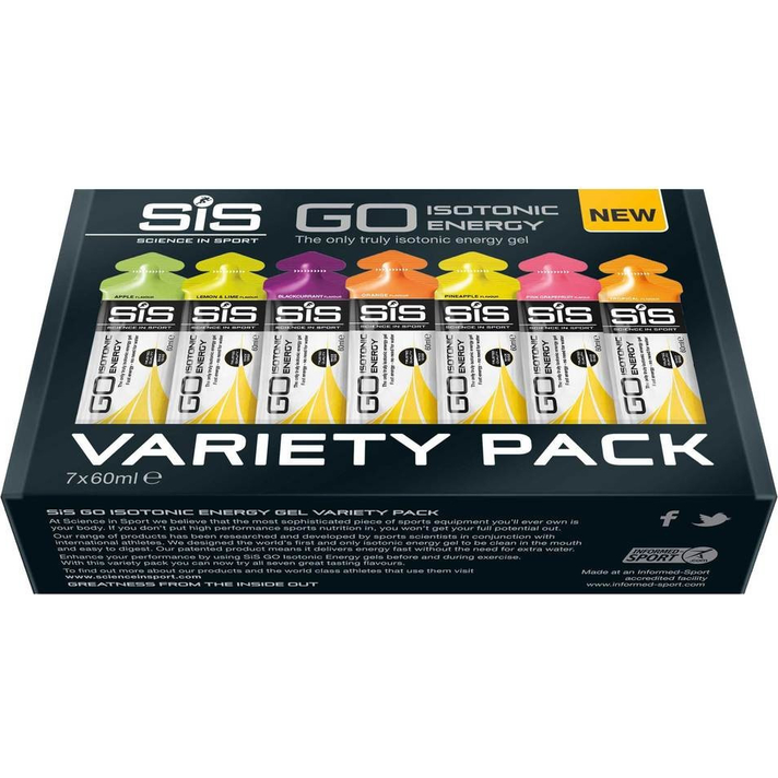 SiS SiS GO Isotonic Variety Gel 7 Stuks Voordeelverpakking  