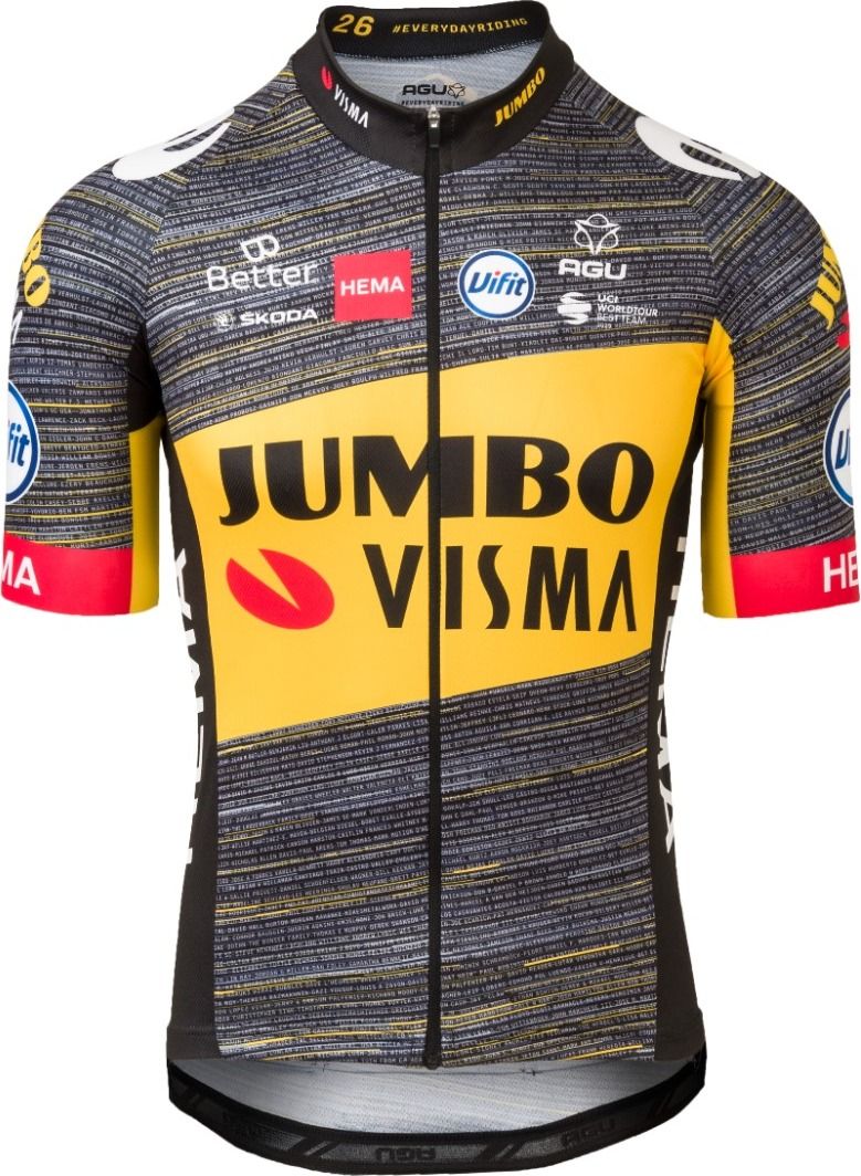 AGU Jumbo-Visma Tour de France Fietsshirt | 12GO Biking