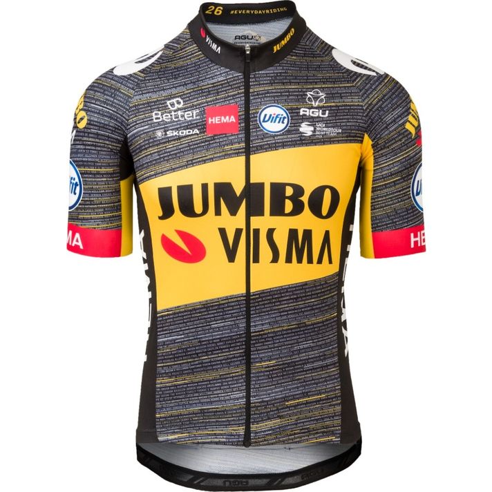 AGU Jumbo-Visma Tour de France Fietsshirt  