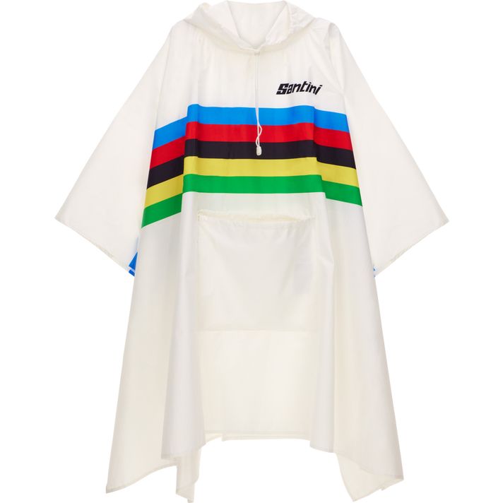 Santini UCI wereldkampioen Poncho  