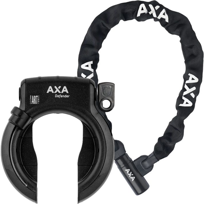 Veloretti AXA Ringslot met AXA Linq Kettingslot 100cm  