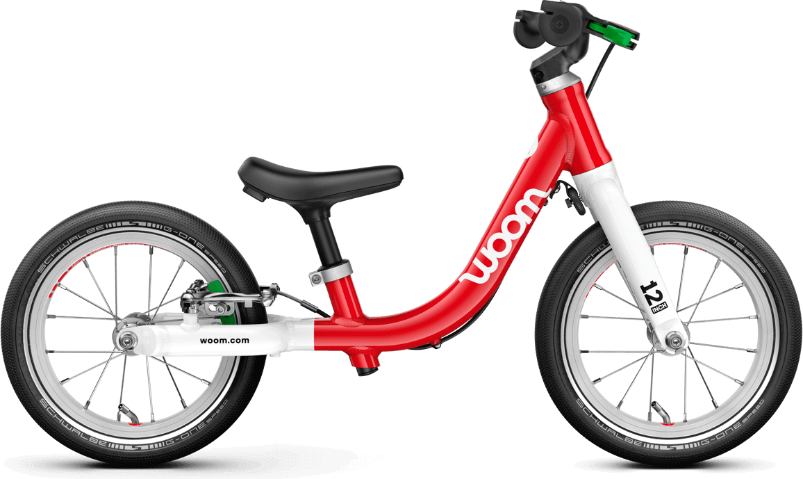 Woom GO 1 12 Inch Loopfiets 2026