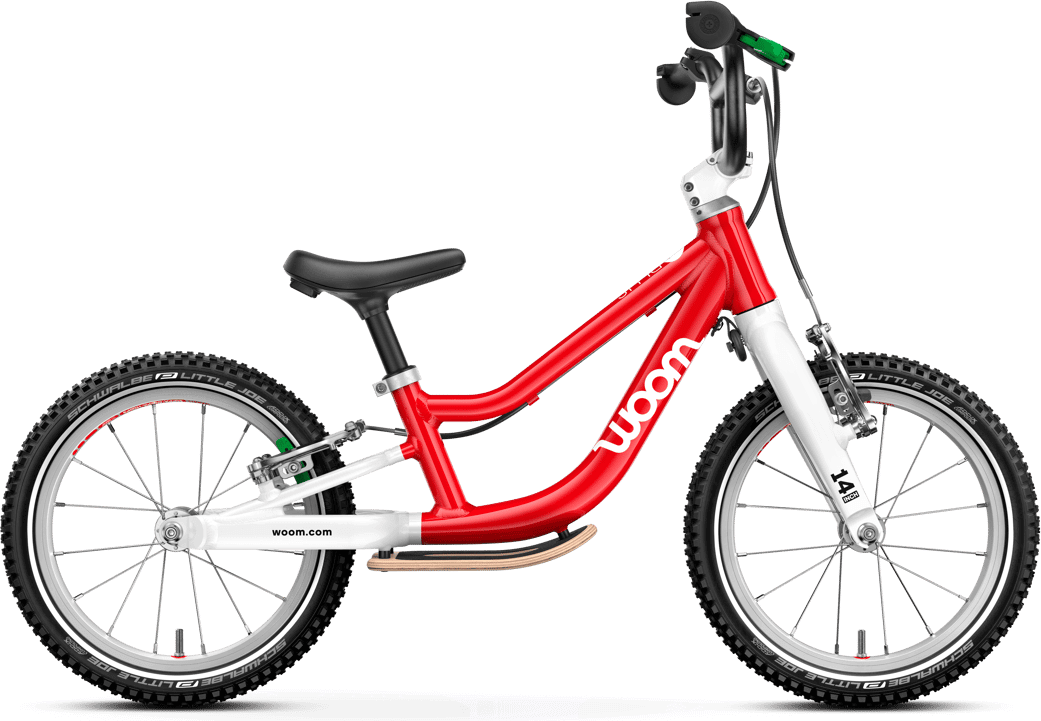 Woom GO 1 PLUS 14 Inch Loopfiets 2026