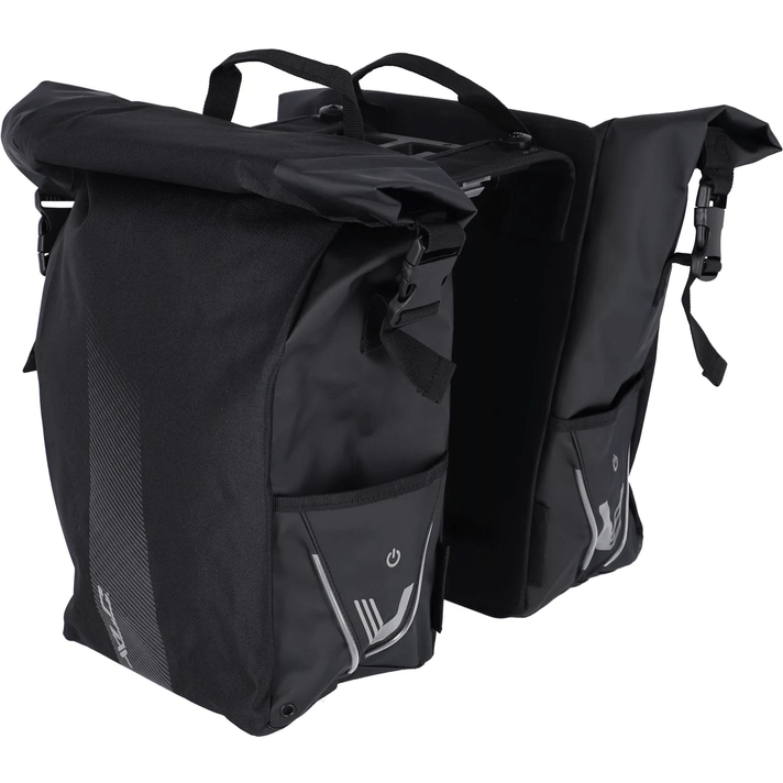 XLC XLC V-Light Rolltop Dubbele Fietstas  