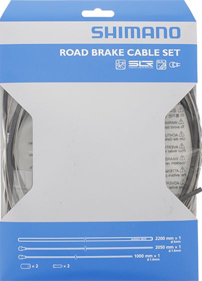 Shimano Remkabelset Race RVS  