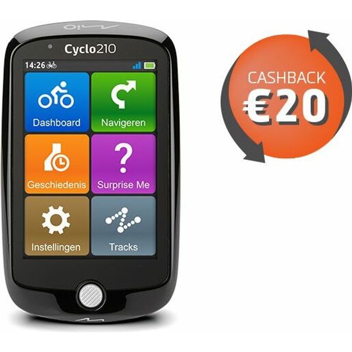 Mio Cyclo 210 Fietsnavigatie Tweedekans  