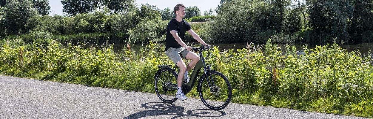 Rijgedrag Winora Tria 10 elektrische fiets