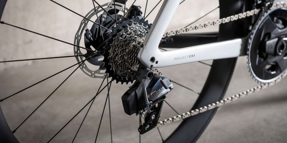 Elektronisch geschakelde SRAM groepset