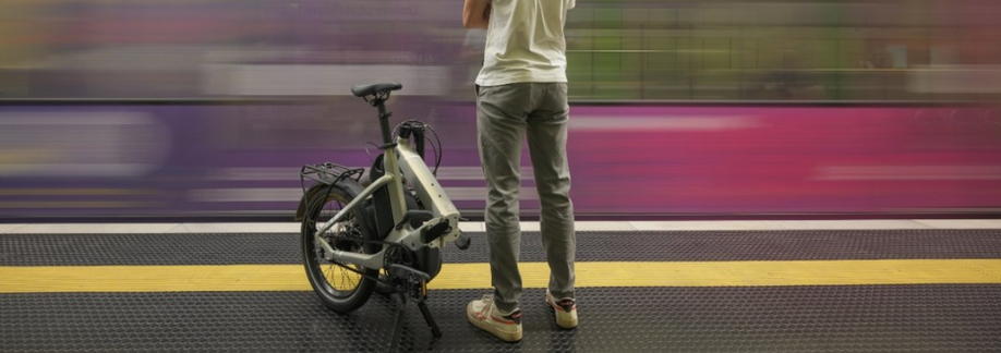 Elektrische vouwfiets woon-werkverkeer