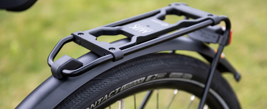 Bagagedrager van de Winora E-Flitzer