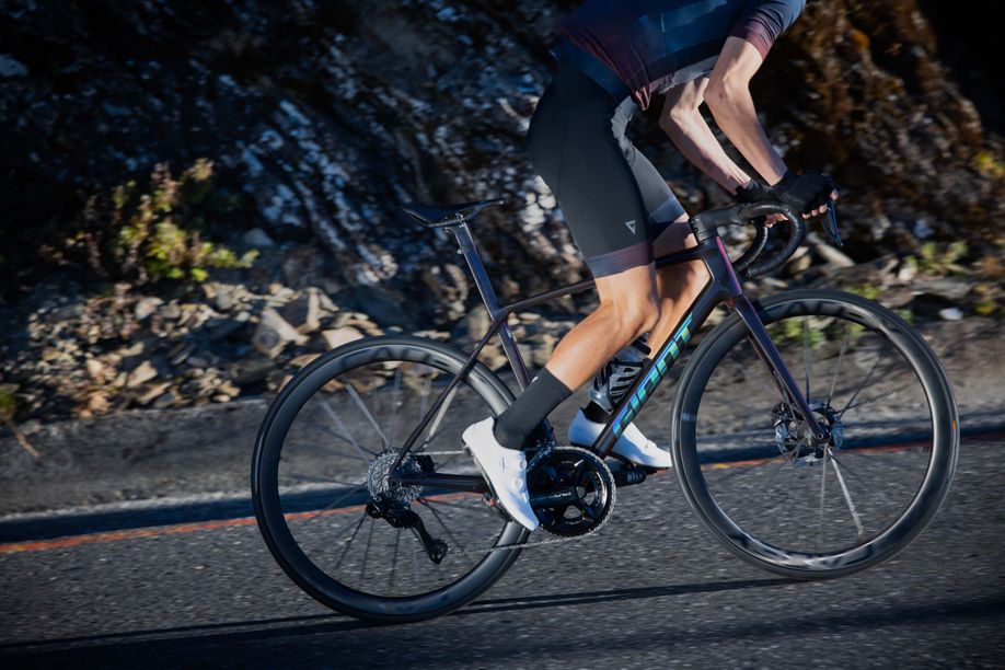 Giant TCR advanced als voorbeeld van een allround racefiets