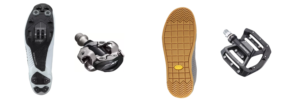 Verschil MTB-schoenen