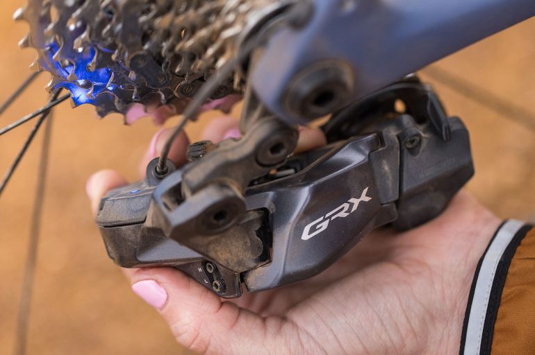 Shimano GRX di2 derailleur