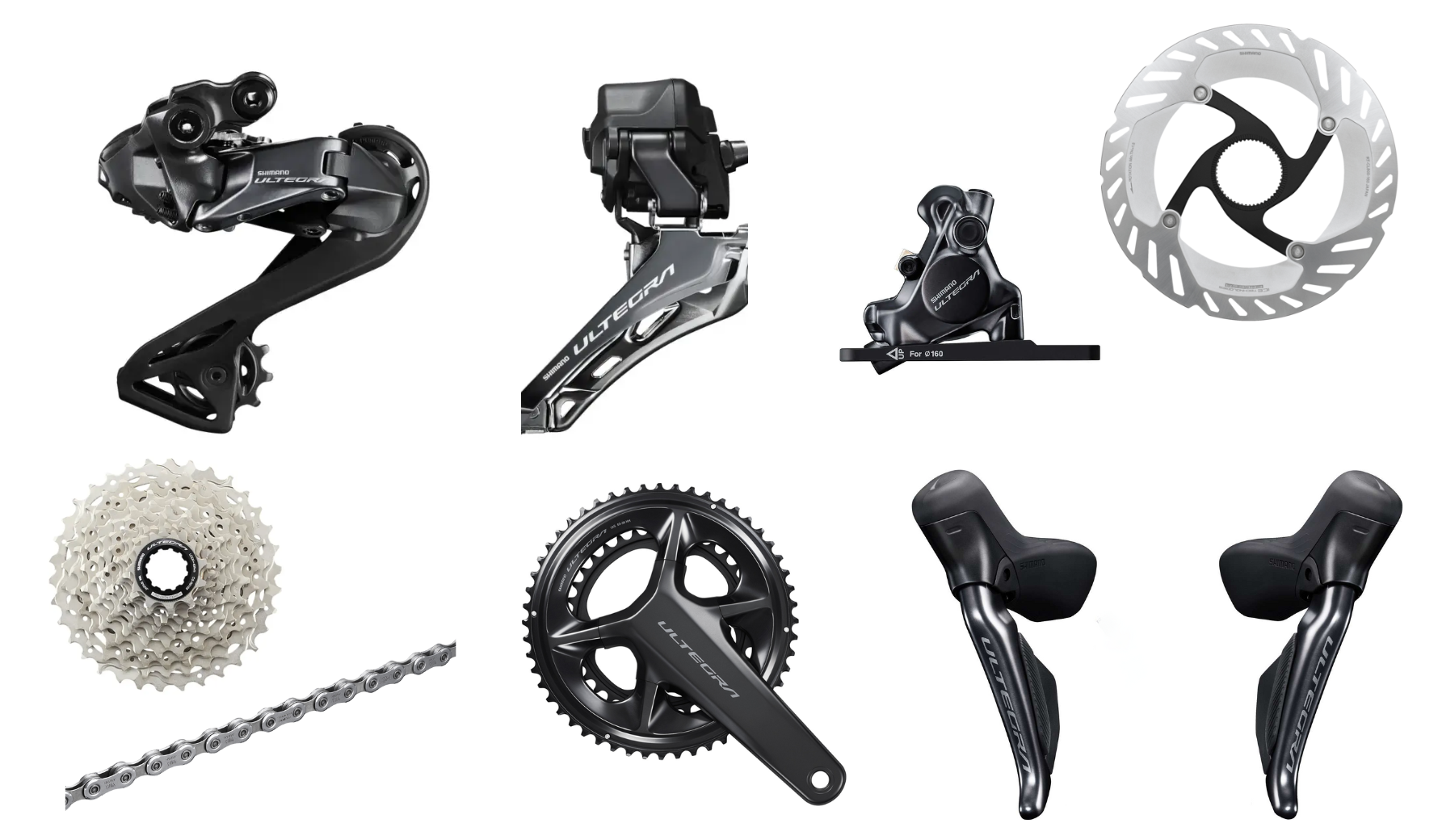 Racefiets groepset Shimano