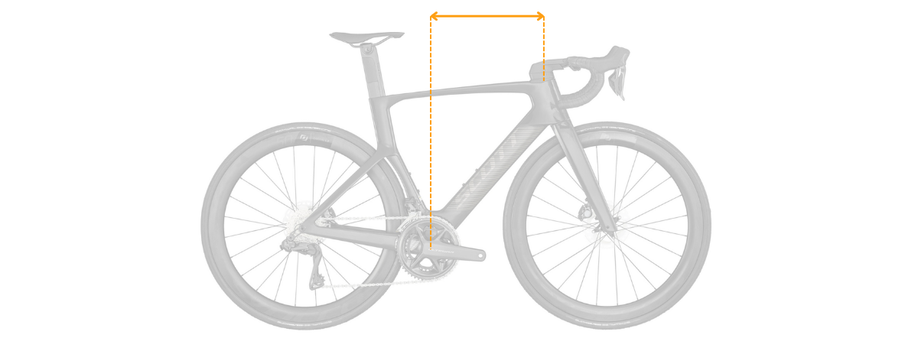 Reach Racefiets Geometrie