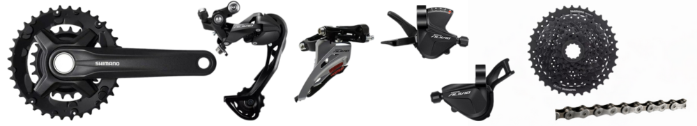 Shimano Alivio Groepset