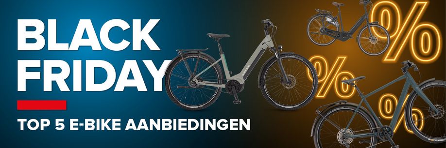 Top 5 Black Friday elektrische fietsen aanbiedingen