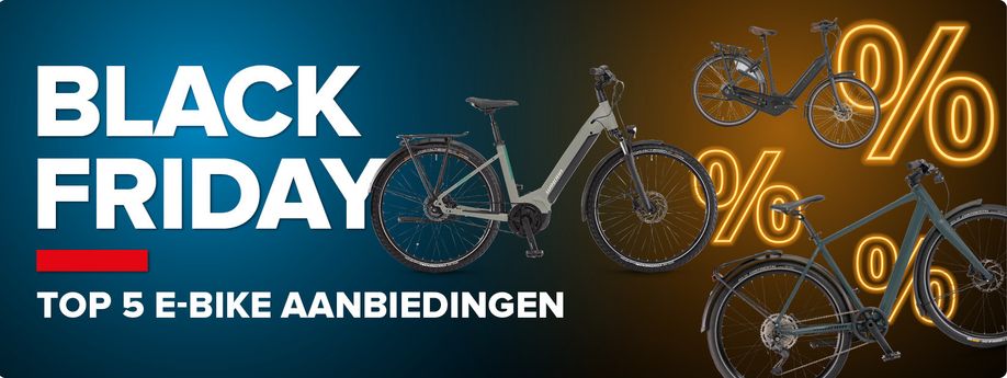 Top 5 Black Friday elektrische fietsen aanbiedingen