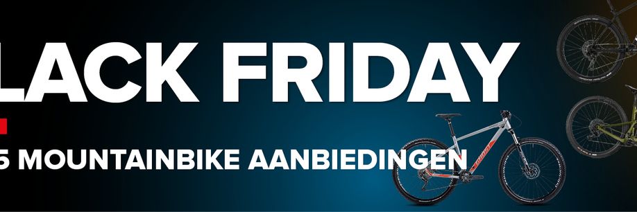 Top 5 Black Friday Mountainbikes en MTB Deals 2024