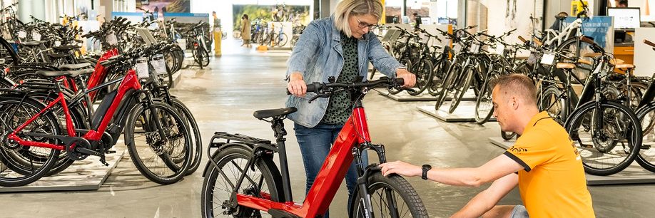 Hoeveel bar bandenspanning in de fietsband van mijn elektrische fiets? 