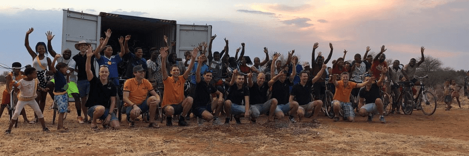 Inruilspektakel: update vanuit Namibië!