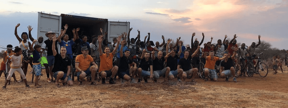 Inruilspektakel: update vanuit Namibië!