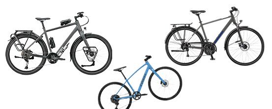 Alle hybride fietsen