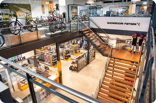 Showroom-fietsen