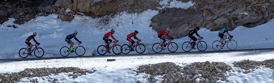 Winterbanden voor op de racefiets