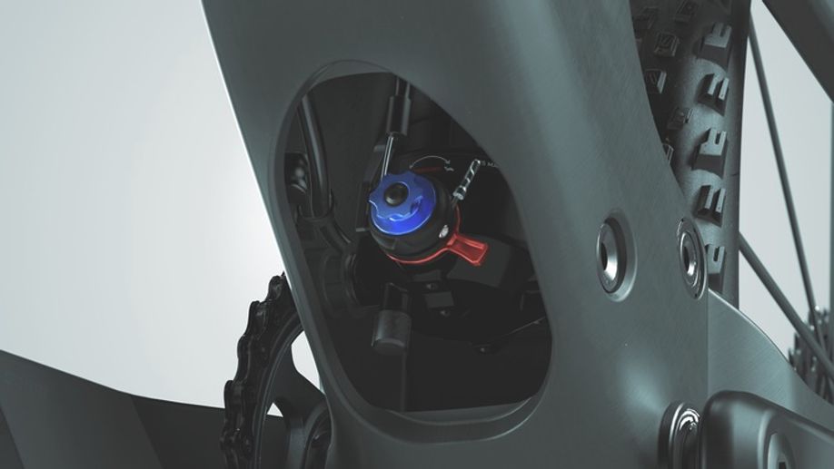 Klepje voor de Spark 2022 demper