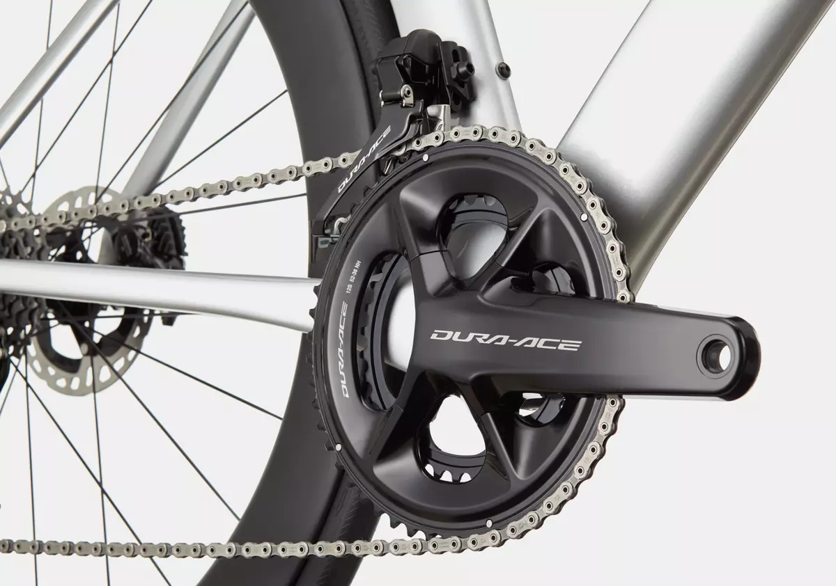 Shimano Dura Ace Di2 op de Cannondale SystemSix Hi-Mod Dura-Ace Di2 2022