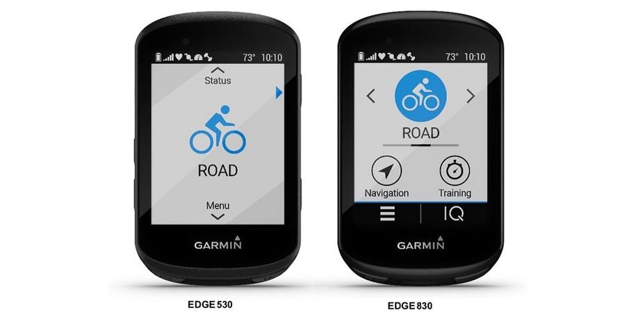 Garmin Edge 530 en Edge 830