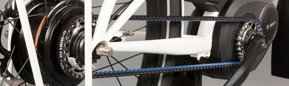 ebike met riemaandrijving