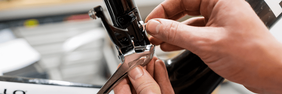 terugplaatsen voorderailleur